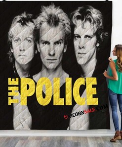 Musical Artists 80S The Police1V 3D Customized Personalized Quilt Bedding Set Blanket