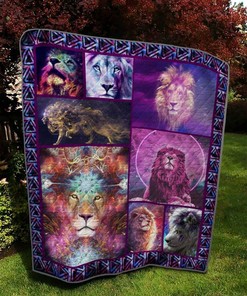My Lion Quilt Bedding Set Bedroom Decor, Gifts for Family