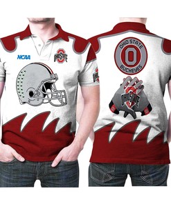 NCAA Ohio State Buckeyes For Buckeyes Fan 3D Polo
