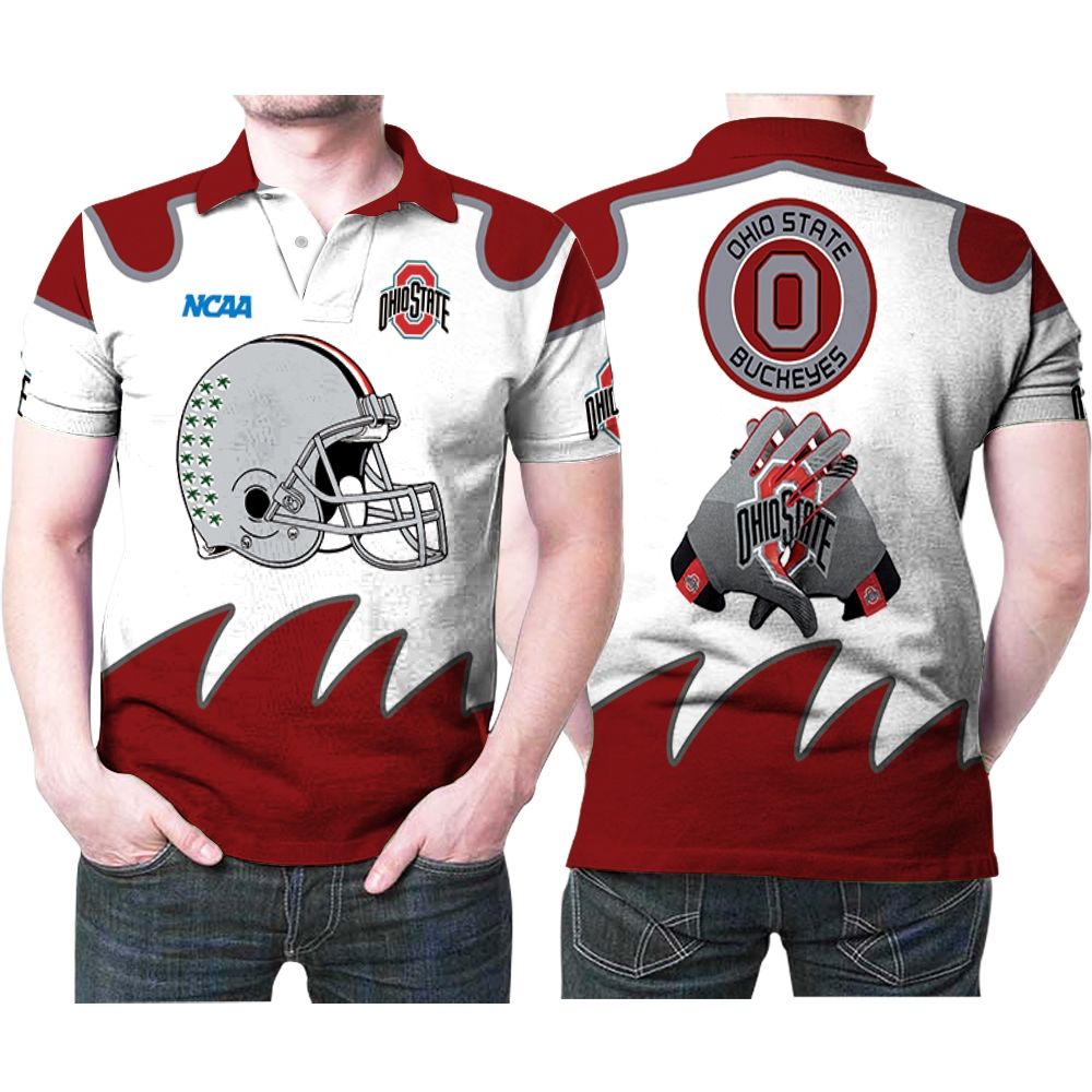 NCAA Ohio State Buckeyes For Buckeyes Fan 3D Polo