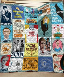 Napoleon Dynamite Personalized Quilt Blanket Bedding Set for Home Decoration and Gifts for Family