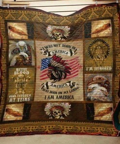 Native American Personalized Quilt Bedding Set for Home Decoration