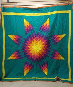 Native American Star Personalized Quilt Bedding Set - Great for Bedroom Decoration and Family Gifts