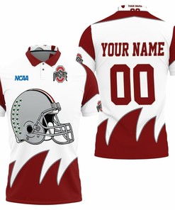 Ncaa Ohio State Buckeyes For Buckeyes 3D Personalized Polo Shirt