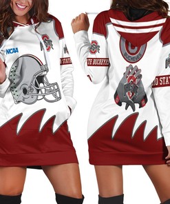 Ncaa Ohio State Buckeyes For Buckeyes Fan Dress 3D Polo Shirt,