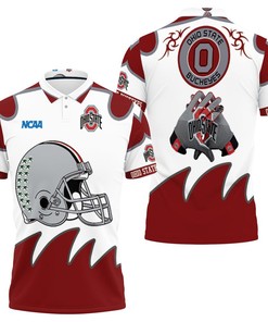 Ncaa Ohio State Buckeyes For Buckeyes Fan Polo 3D Tee 3D Jersey Polo Shirt