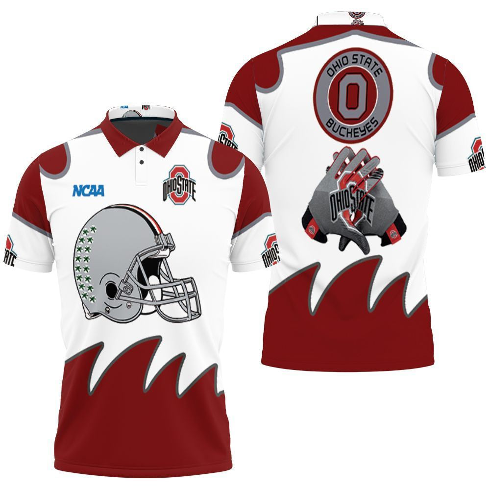 Ncaa Ohio State Buckeyes For Buckeyes Fan Tee 3D Polo Shirt,