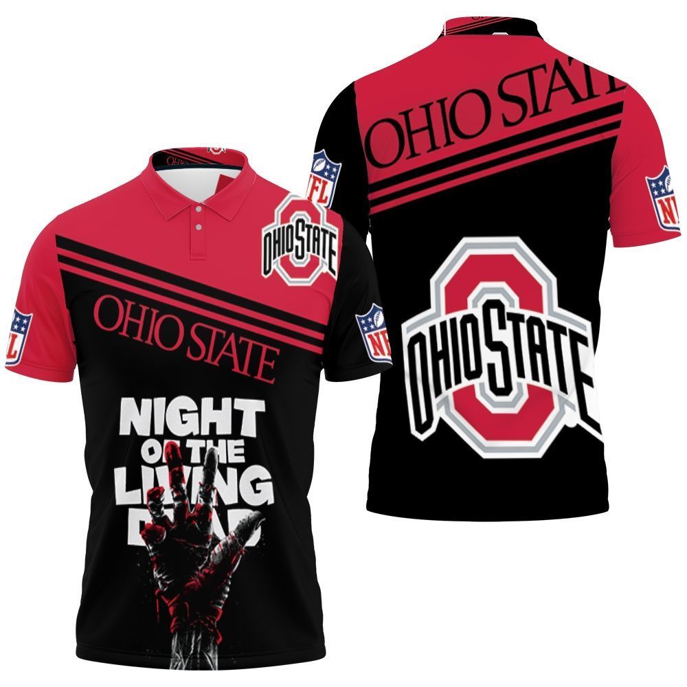 Ncaa Ohio State Buckeyes Night Of The Living Dead Polo