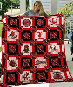 Ncaa Painted Printed Fleece Throw Quilt Bedding Set for Bedroom Decor and Family Gifts