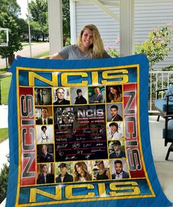 Ncis Quilt Bedding Set Blanket - Great for Crime Drama Fans and Family Gifts