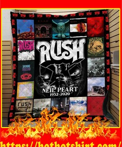 Neil Peart Memorial Quilt Bedding Set for Home Decoration and Family Gifts