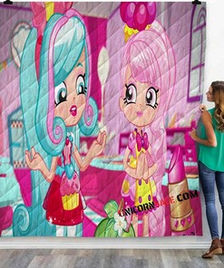 Netflix Movie Shopkins Chef Club N 3D Customized Personalized Quilt Bedding Set Blanket