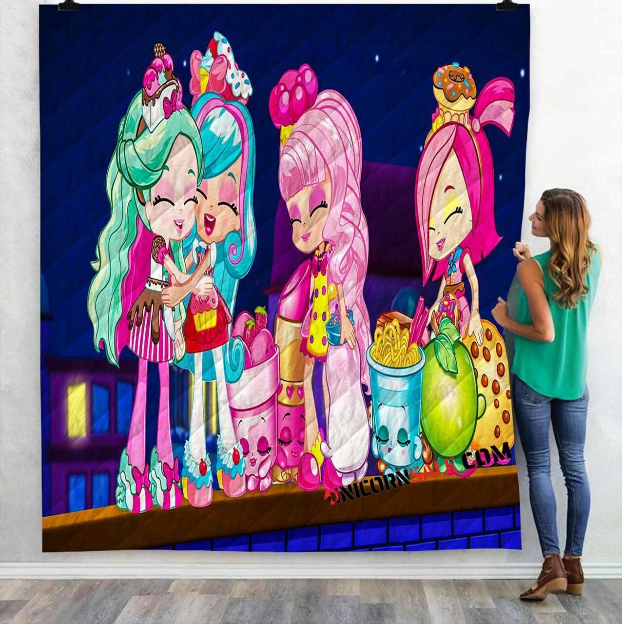 Netflix Movie Shopkinschef Club N 3D Customized Personalized Quilt Bedding Set Blanket