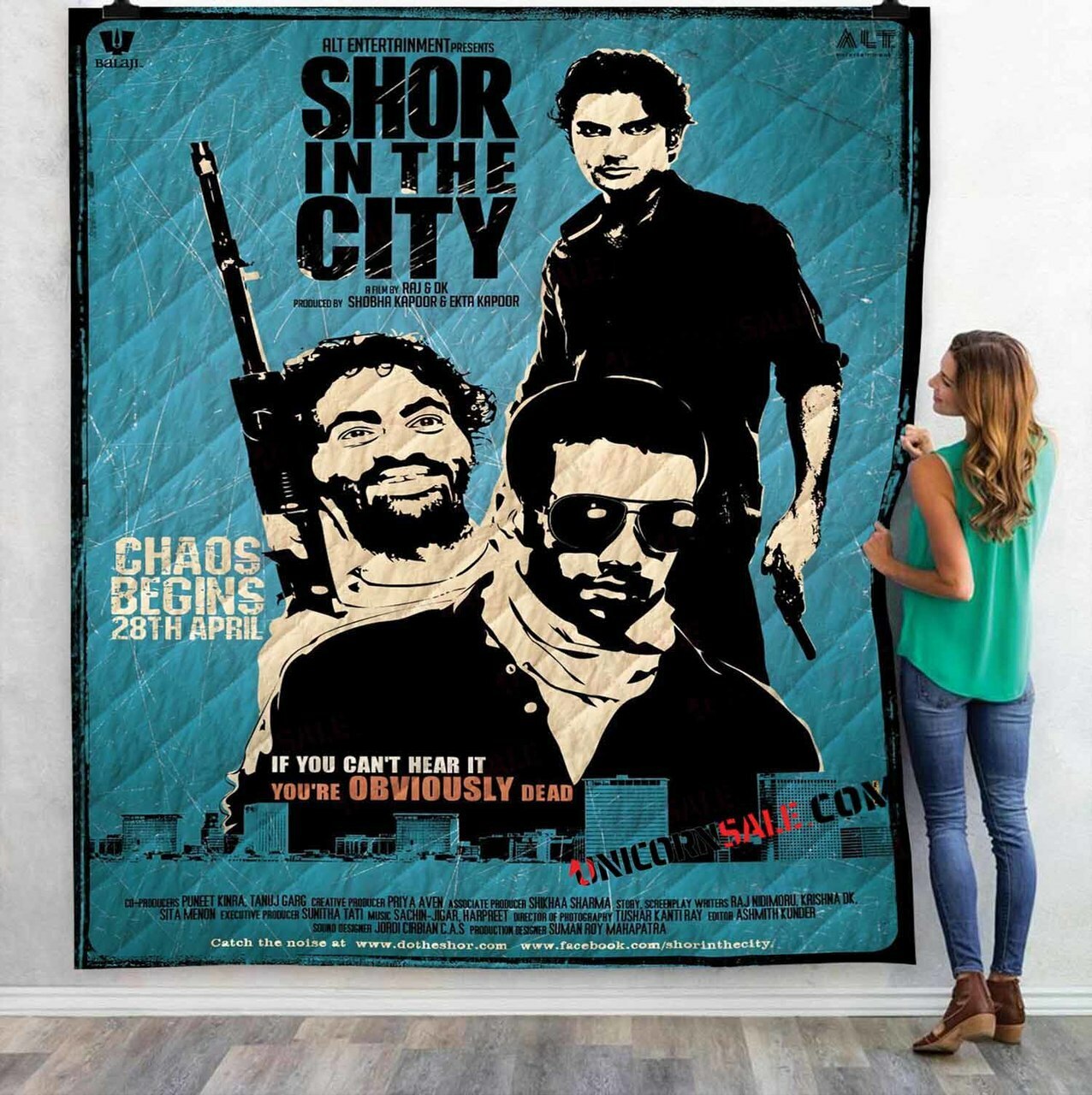 Netflix Movie Shor In The City 3D Customized Personalized Quilt Bedding Set Blanket