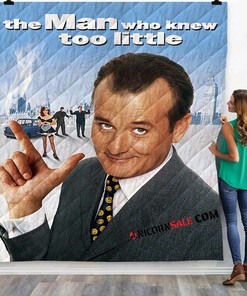 Netflix Movie The Man Who Knew Too Little 3D Customized Personalized Quilt Bedding Set Blanket