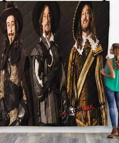 Netflix Movie The Three Musketeers N 3D Customized Personalized Quilt Bedding Set Blanket