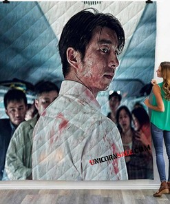 Netflix Movie Train To Busan V 3D Customized Personalized Quilt Bedding Set Blanket