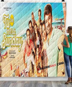 Netflix Movie Tu Hai Mera Sunday N 3D Customized Personalized Quilt Bedding Set Blanket