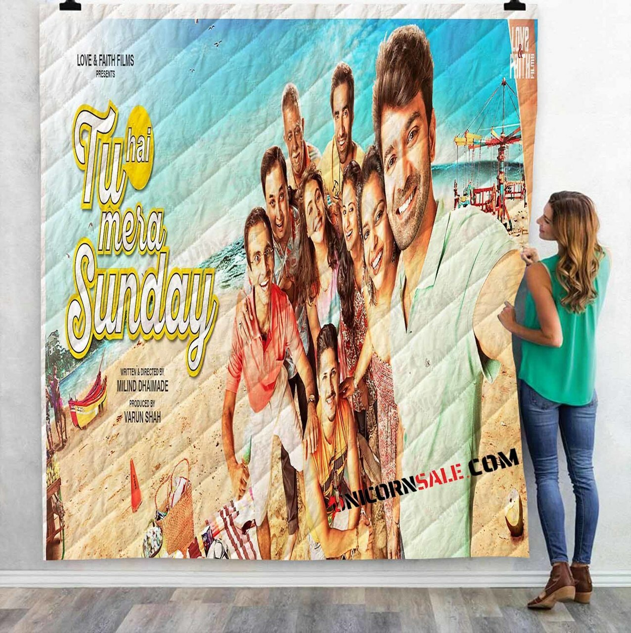Netflix Movie Tu Hai Mera Sunday N 3D Customized Personalized Quilt Bedding Set Blanket