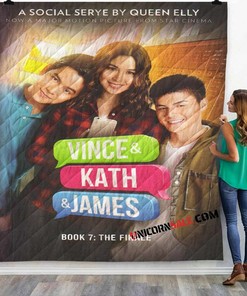 Netflix Movie Vince And Kath And James 3D Customized Personalized Quilt Bedding Set Blanket