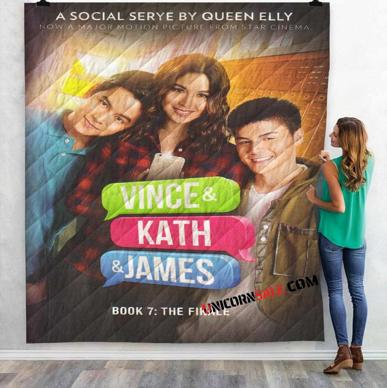 Netflix Movie Vince And Kath And James 3D Customized Personalized Quilt Bedding Set Blanket