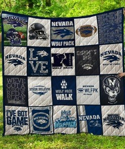 Nevada Wolf Pack Personalized Quilt Bedding Set Suitable for Home Decoration and Family Gifts