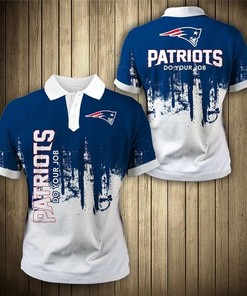 New England Patriots 3D Polo Shirt