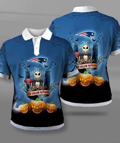 New England Patriots Halloween Polo Shirt