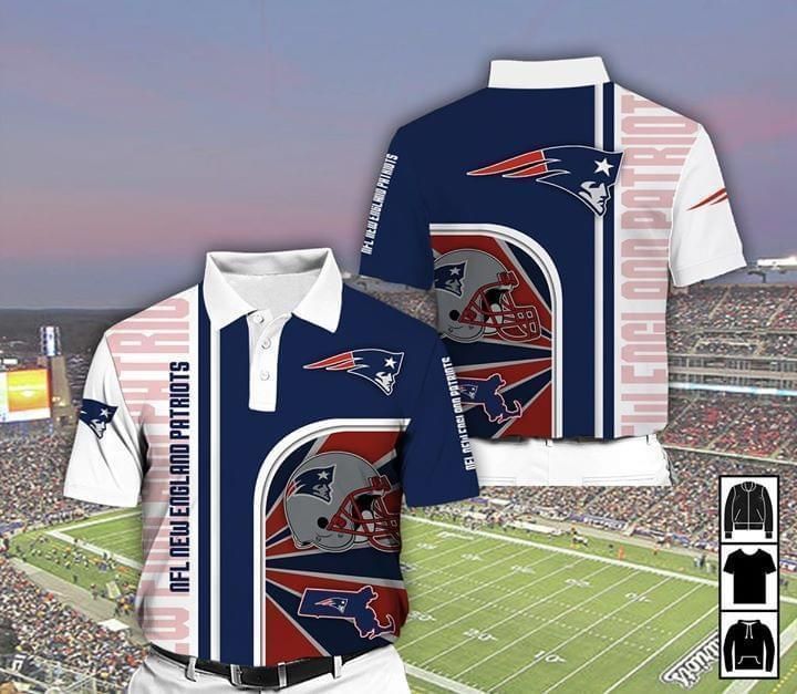 New England Patriots Nfl For Patriots Fan 3D Polo Shirt