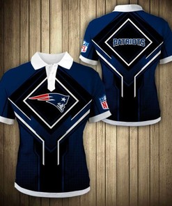 New England Patriots Square Lattice Polo Shirt