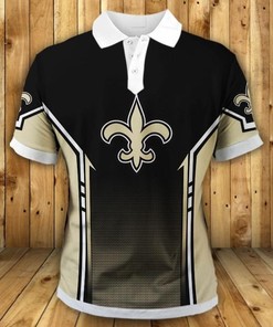 New Orleans Saints Casual Polo Shirt Gift for Fans