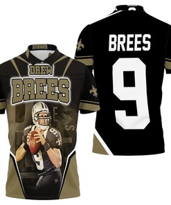 New Orleans Saints Drew Brees Polo Shirt