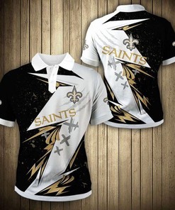 New Orleans Saints Graffiti Polo Shirt