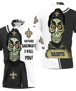 New Orleans Saints Haters I Kill You 3D Polo Shirt