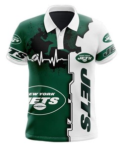 New York Jets Beating Curve Polo Shirt