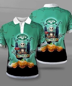 New York Jets Halloween Polo Shirt