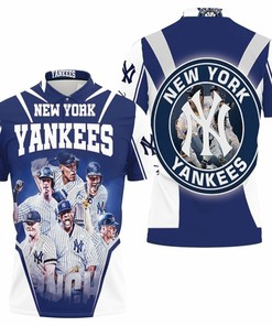 New York Yankees 6 Legends Players Clinched For Fan Polo Shirt