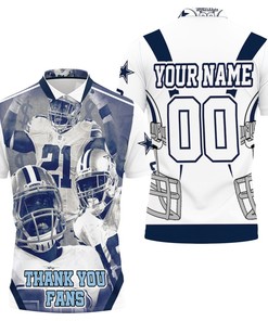 Nfc East Division Champions Dallas Cowboys Super Bowl 2021 Thank You Fans Personalized Polo Shirt