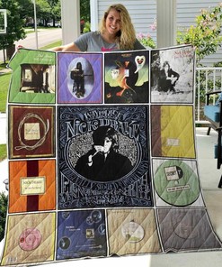 Nick Drake Customized Quilt Bedding Set Blanket, Ideal for Home Decoration and Family Gifts