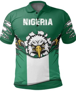 Nigeria Polo Shirt National Eagle