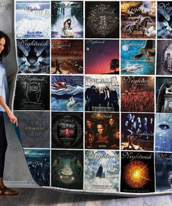 Nightwish Albums Cover Personalized Quilt Bedding Set Suitable for Home Decoration and Family Gifts