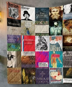 Nikolai GogolS Books Quilt Bedding Set Blanket Limited Quilt Bedding Set Blanket