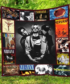 Nirvana Quilt Bedding Set Bedroom Decor, Gifts for Family