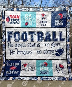 No Bruises No Story Personalized Quilt Bedding Set Blanket for Home Decoration and Family Gifts
