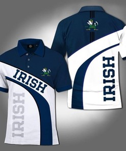 Notre Dame Fighting Irish Ncaa 3D Polo Shirt