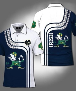 Notre Dame Fighting Irish Ncaa Fan 3D Polo Shirt