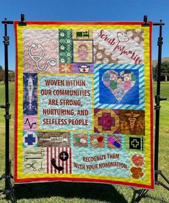 Nurse Quilt Bedding Set Bedroom Decor, Gifts for Family