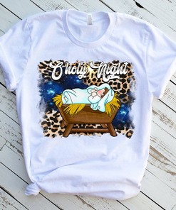 O Holy Night T-Shirt - Miracle Baby Jesus Bethlehem Nativity Tee