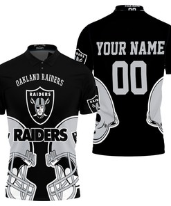 Oakland Raiders Fans 3D Personalized Polo Shirt