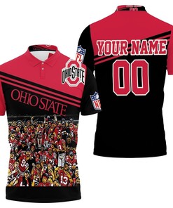 Ohio State Buckeyes All Players Champions Personalized Polo